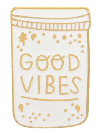 Good Vibes Enamel Pin